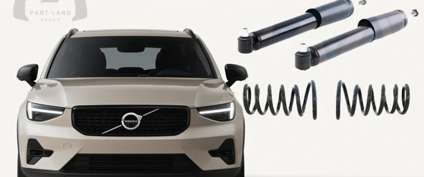 علائم خرابی کمک فنر ولوو و بهترین زمان تعویض آن