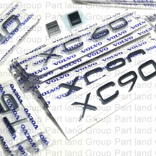 انواع استیکر و لوگو ولوو XC90-XC60-V40